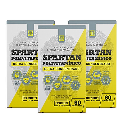 Spartan: O Polivitamínico Ultra Concentrado para sua Saúde