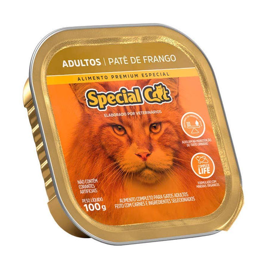 Special Cat Patê Frango: Sabor e Saúde para seu Gato!