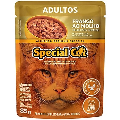 Special Cat Sachê Frango: Palatabilidade e Saúde!
