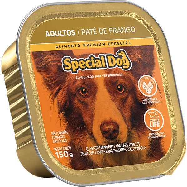 Special Dog Patê Frango 150g: Sabor e Saúde!