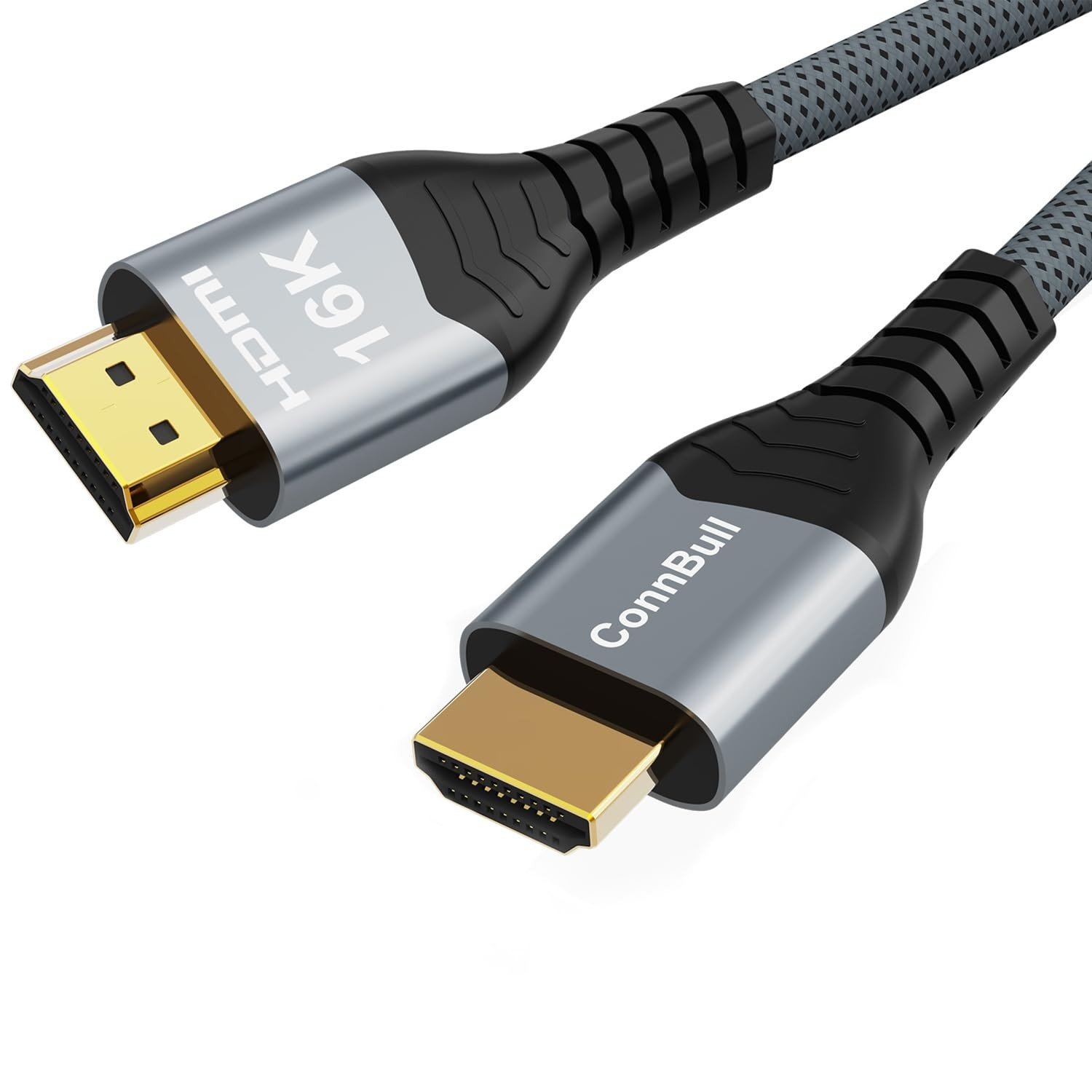 Cabo HDMI 2.2 Ultra High Speed 16K 10K 8K 96Gbps 2M - Conexão Imersiva e Gamer