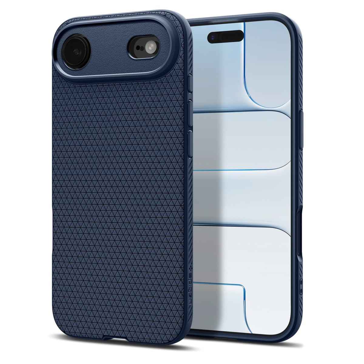 Capa Spigen Liquid Air para iPhone 17 Air - Azul Marinho: Proteção Premium e Estilo Moderno