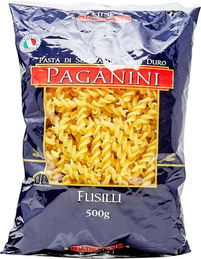 Macarrão Fusilli (Spirali) Paganini 500g