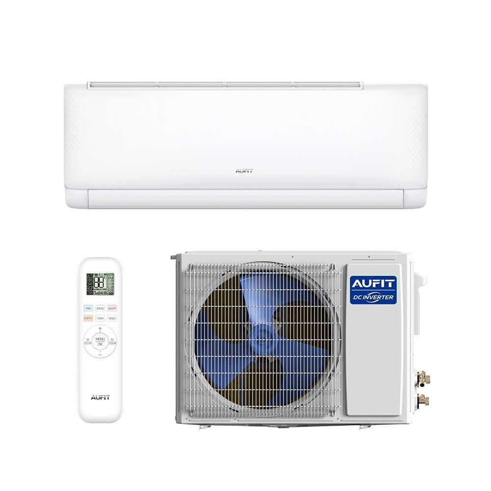 Ar Condicionado Split Hi Wall Inverter Aufit 12.000 Btus Frio 220V R-32 - Eficiência e Conforto com Tecnologia Avançada