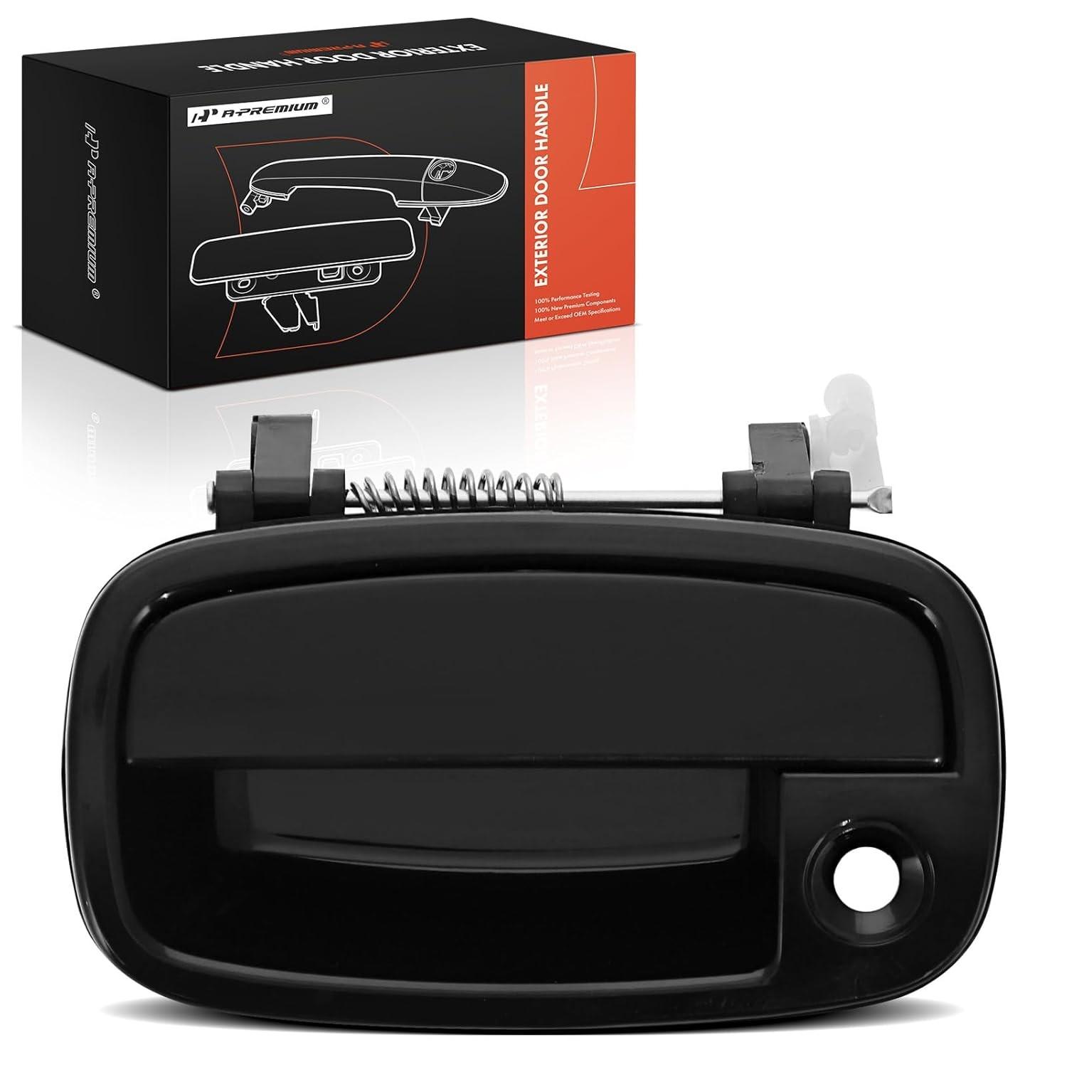 Maçaneta Externa Dianteira Esquerda Kia Sportage 2001-2002 - A-Premium Preta Lisa