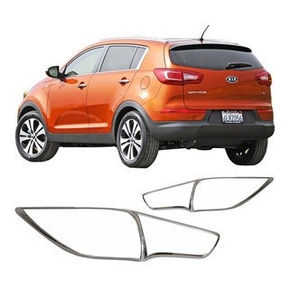 Sportage 2011/2012: Aros Cromados para Lanterna Traseira