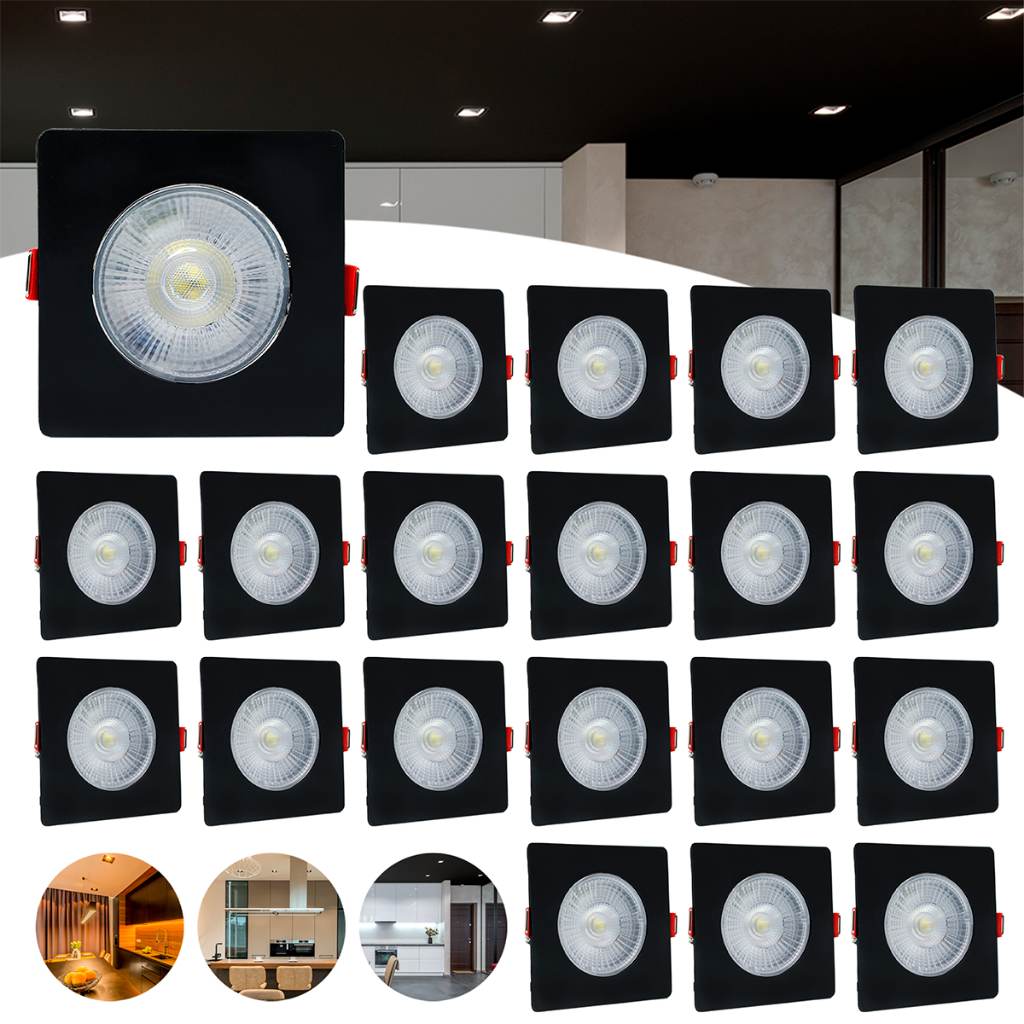 Spot LED 7W Direcionável: Iluminação Potente e Moderna para Seu Ambiente