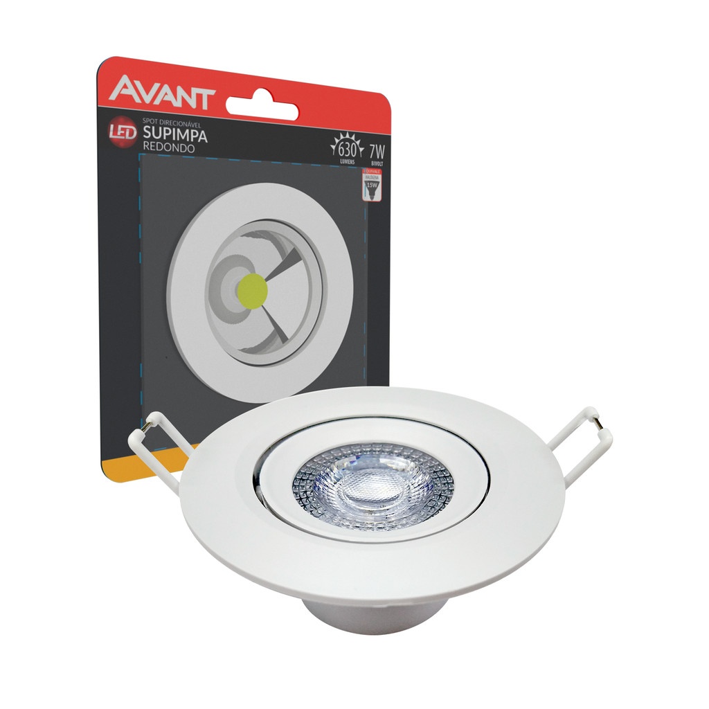 Spot LED Authentic: Iluminação Aconchegante 7W