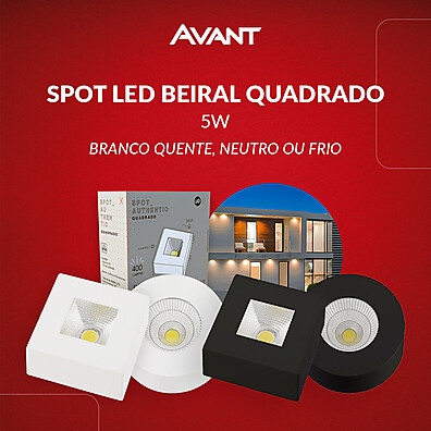 Spot LED Authentic: Ilumine com Estilo!