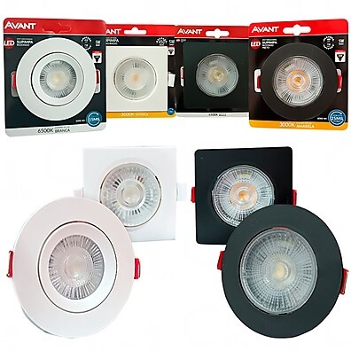 Spot Led Direcionável 5W Avant: Decoração Perfeita para Casa e Comércio