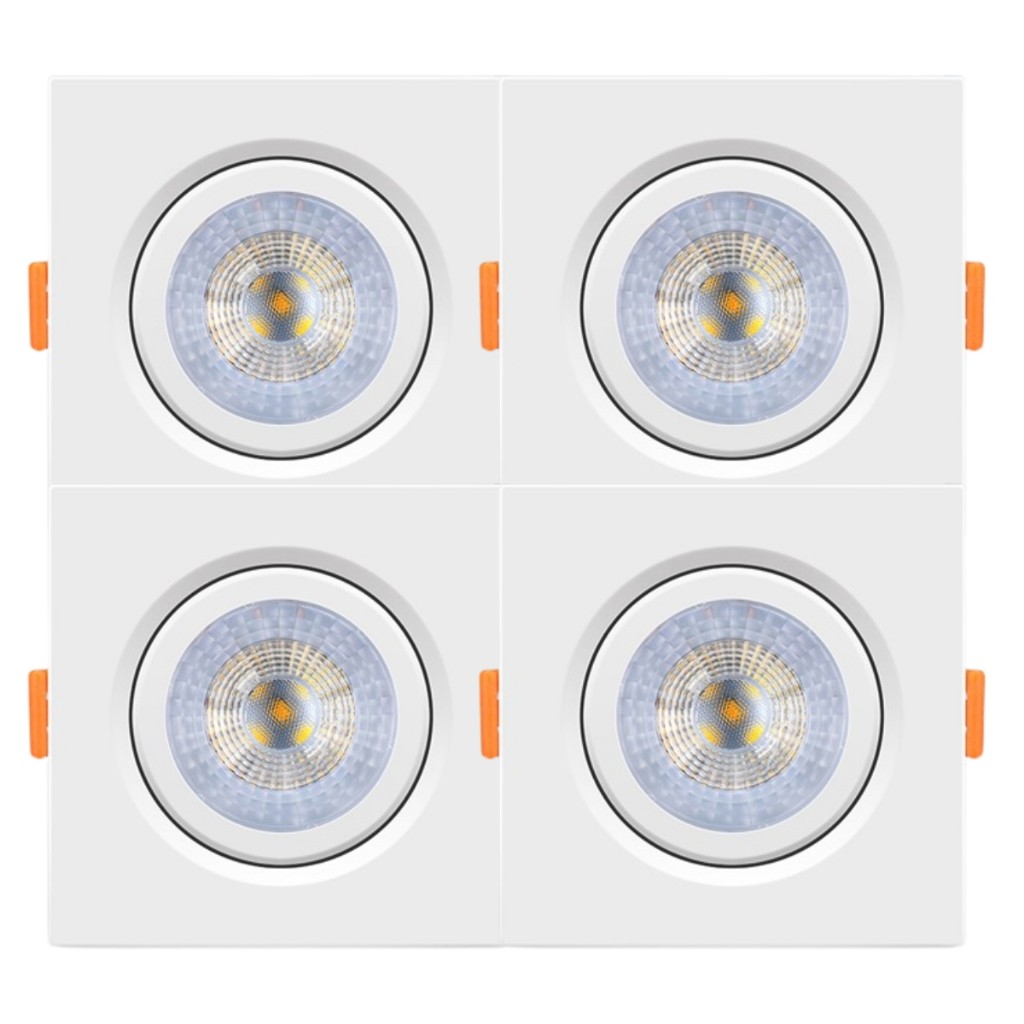 Spot LED Quadrado 5W Elgin: Ilumine com Economia!