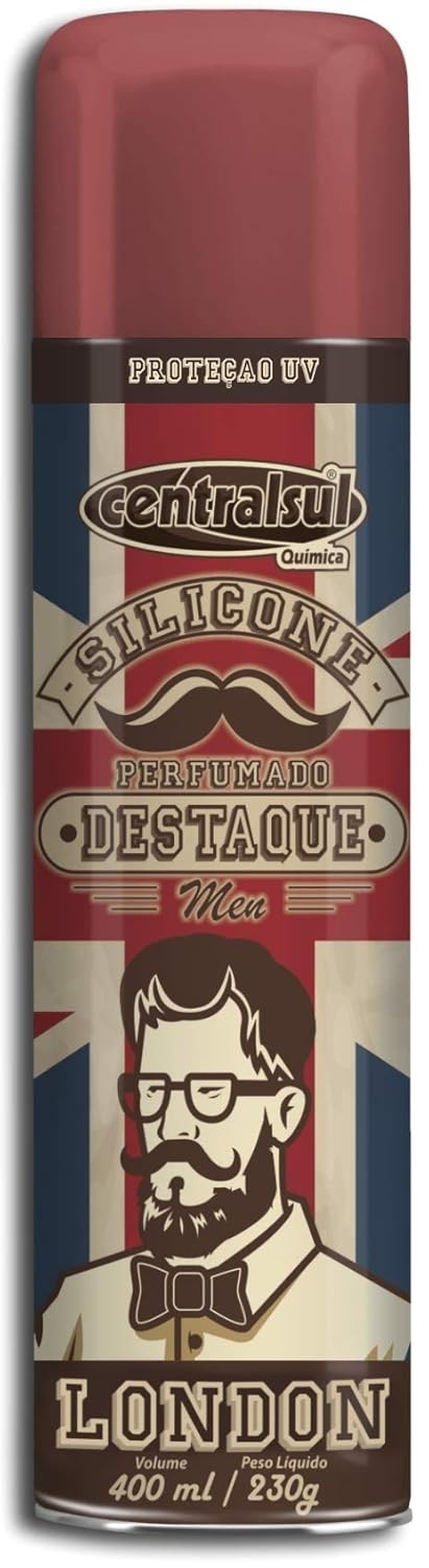 Silicone Spray London Centralsul Química: Brilho e Proteção UV para Seu Veículo