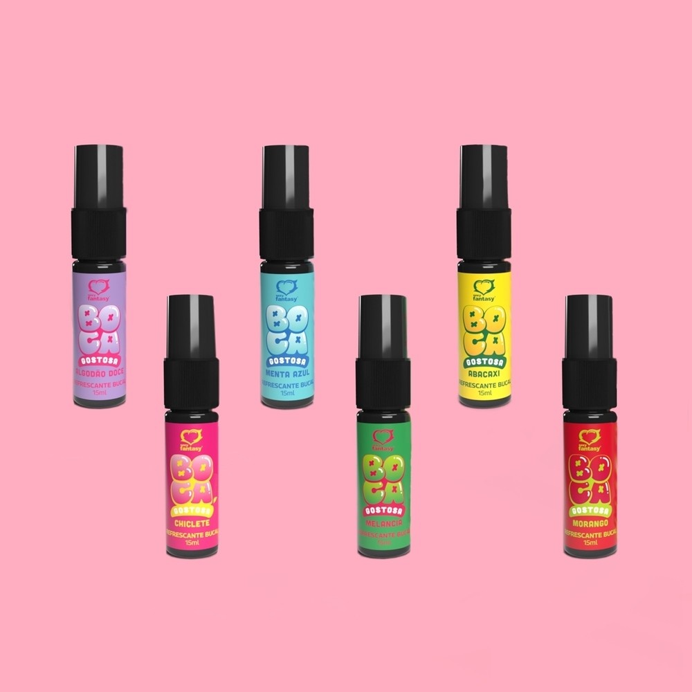Spray Bucal Boca Gostosa: Beijos Irresistíveis!