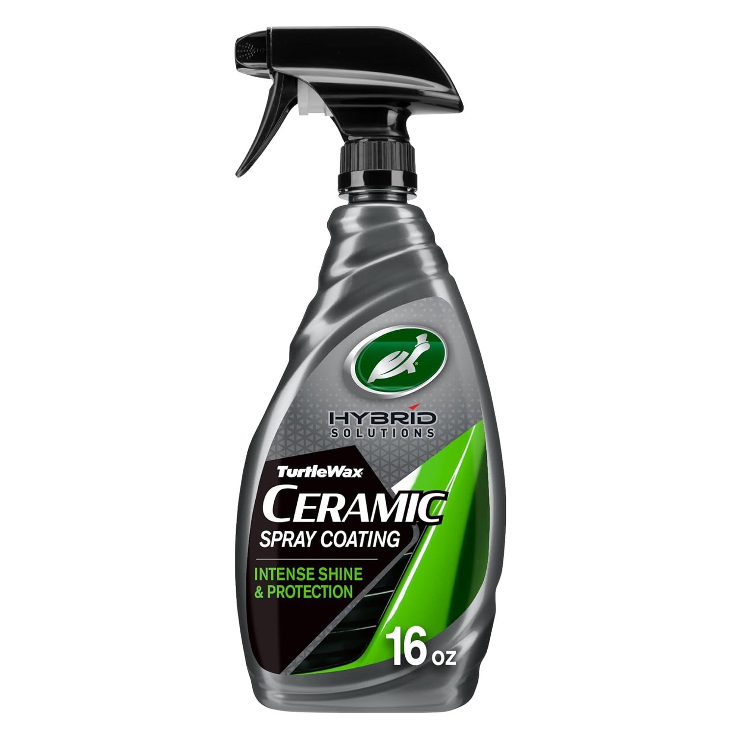 Turtle Wax 53409 Hybrid Solutions Revestimento spray cerâmico, brilho incrível e proteção para pintura de carro, contas de água extrema, seguro para carros, caminhões, motocicletas, trailers e muito