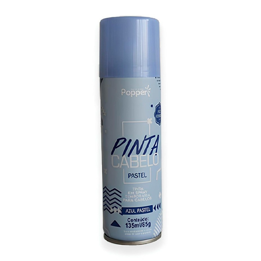 Spray Colorido para Cabelo Azul Pastel