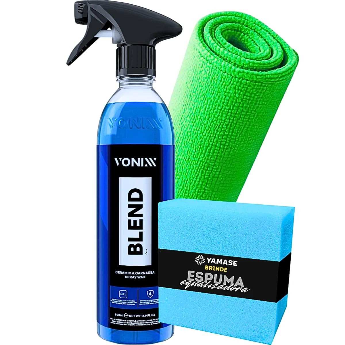 Cera em Spray Vitricadora Vonixx Blend: Brilho Intenso e Proteção Duradoura