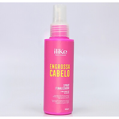 Spray Engrossa Cabelo ILIKE: Cabelos Fortes e Encorpados em 100ml