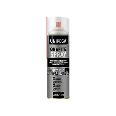 Spray Grafite Seco Unipega 300ml: Lubrifique Sem Sujar!