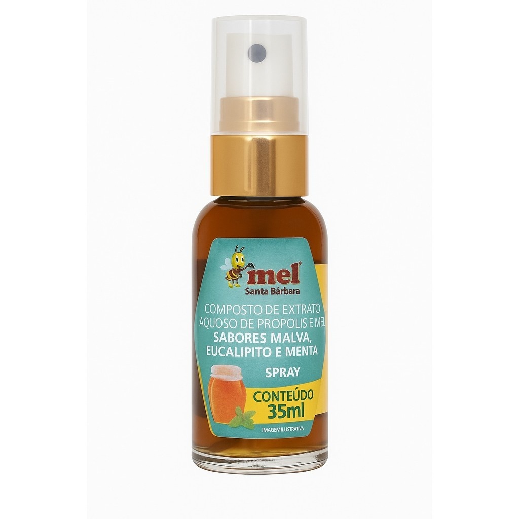 Spray Mel e Própolis: Alívio Natural para Garganta