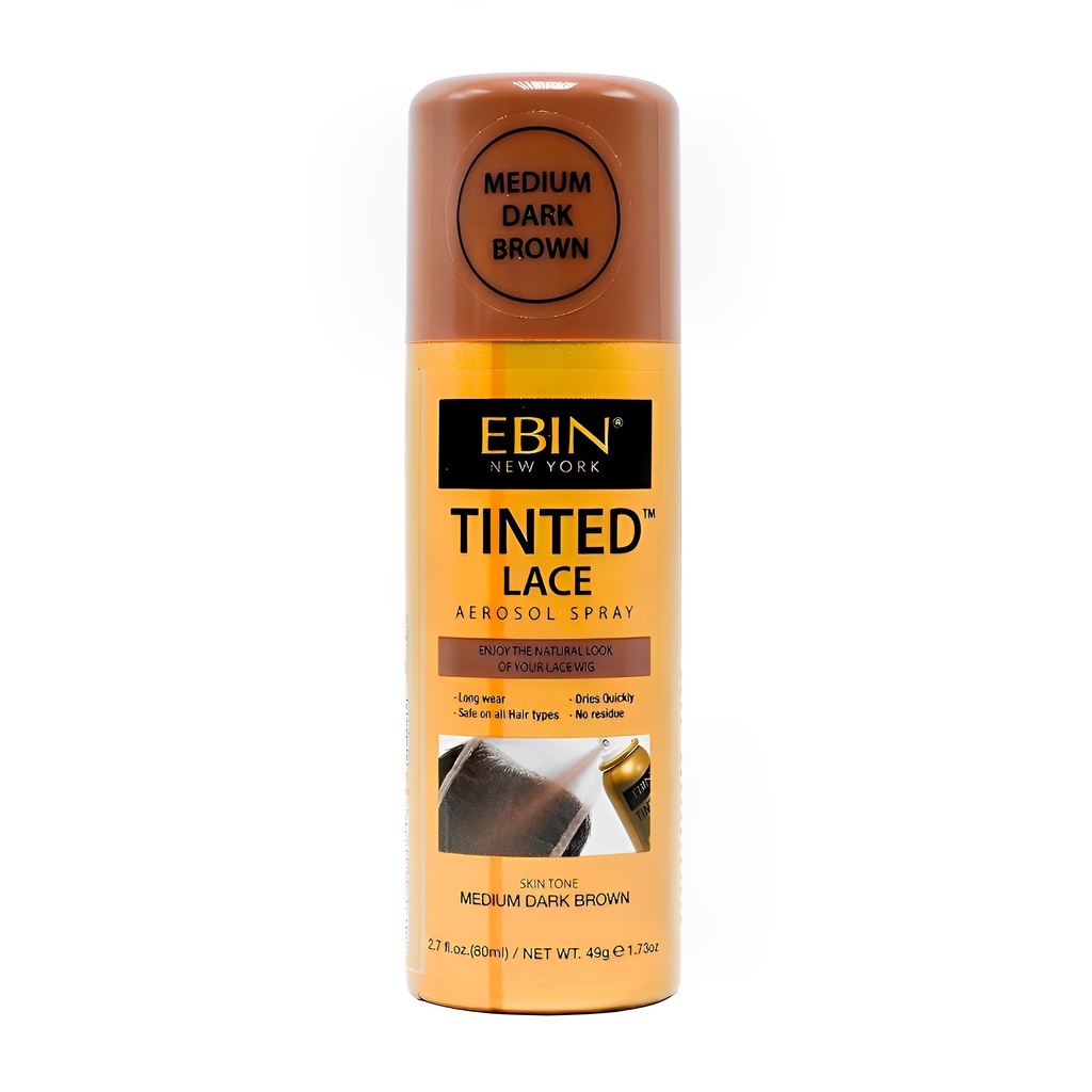 Spray Tintura Renda Peruca Ebin: Natural e Rápido