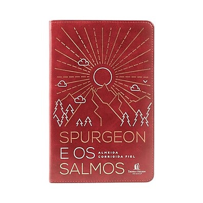 Spurgeon e os Salmos: Devocional em Couro Soft Vinho