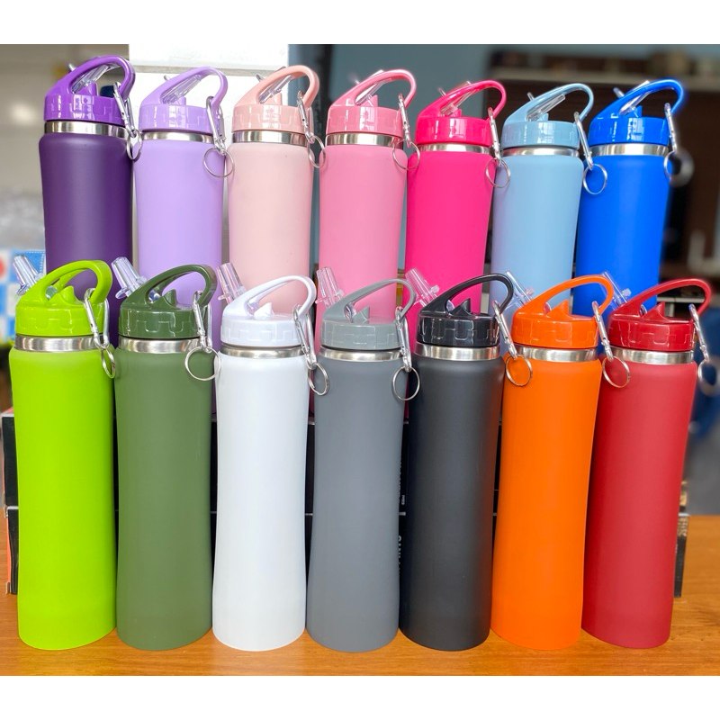 Squeeze Térmico Inox 600ml: Hidratação Perfeita!