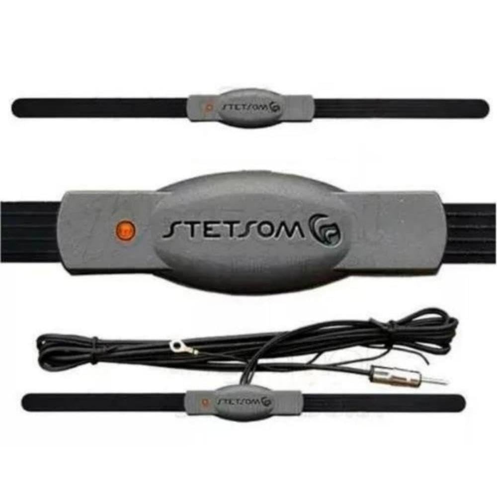 Antena Interna Amplificada Stetsom ST900: Recepção AM/FM Perfeita no Seu Carro