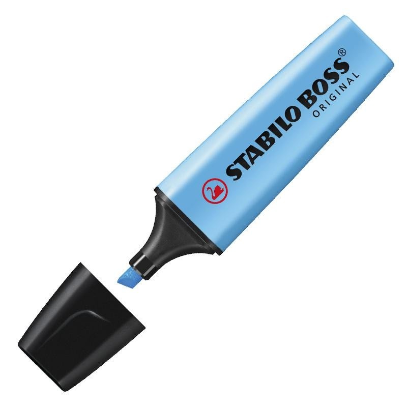Stabilo Boss Azul: O Marcador Fluorescente Original