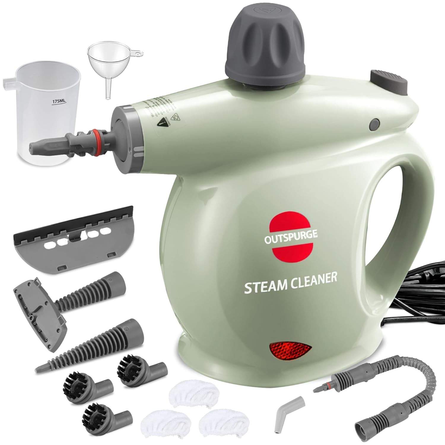 Limpeza Profunda com o Handheld Steam Cleaner: Potente Removedor de Sujeira em Várias Superfícies