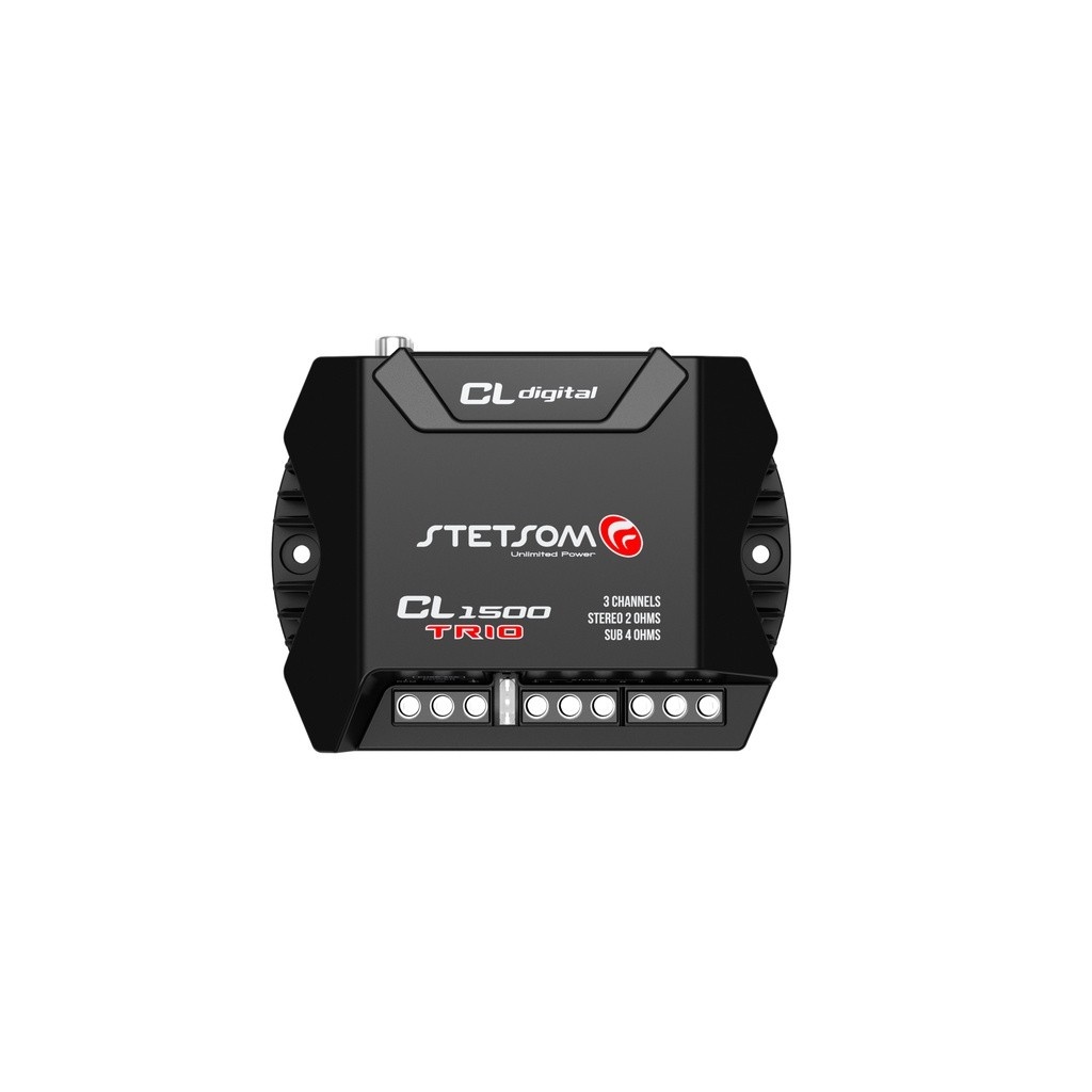 Stetsom CL 1500: Amplificador Trio 3 Canais
