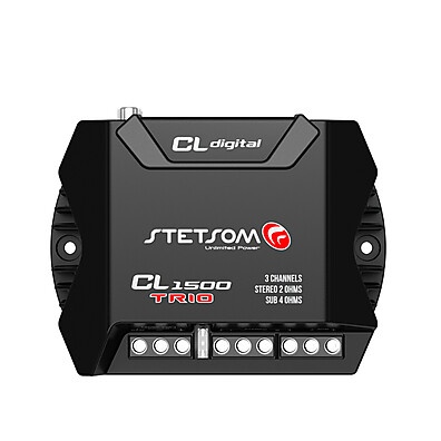 Stetsom CL1500 Trio: Amplificador 3 Canais Potente