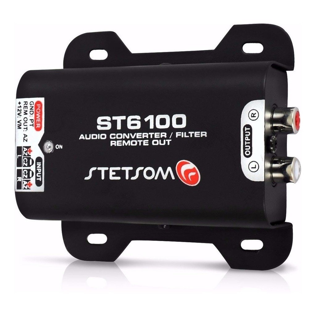 Stetsom ST6100: Conversor RCA com Filtro Anti-Ruído