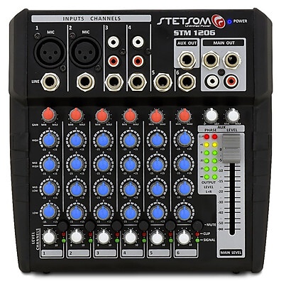 Stetsom STM1206: Sua Mesa de Som Automotiva!