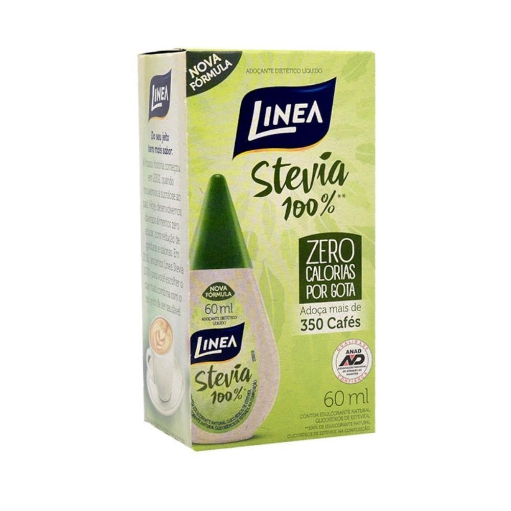 Stevia Línea 60ml: Adoce Sem Culpa!