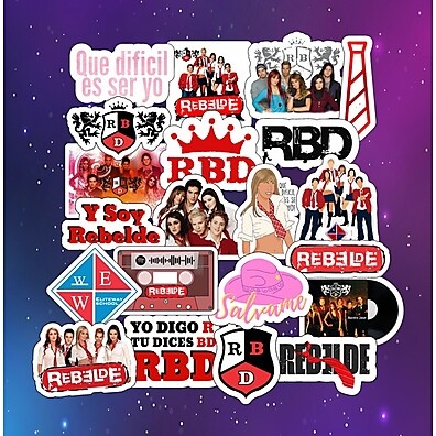 Stickers RBD Rebelde: 20 Adesivos Épicos!