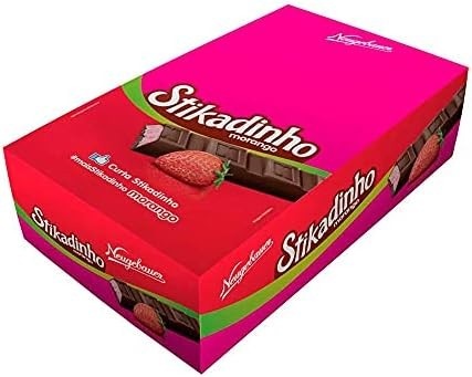 Stikadinho Morango Display 12,3G