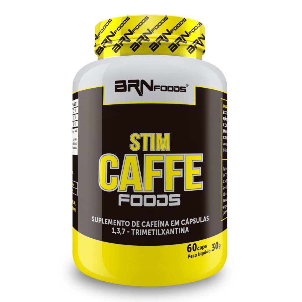 Stim Caffe Foods: Termogênico com 420mg de Cafeína para Energia e Foco