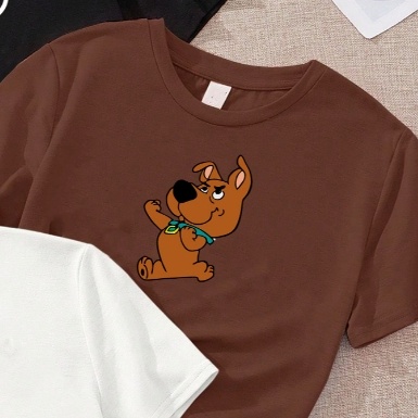 Kit Camiseta Feminina Algodão + 3 Óculos Harry Baby, Scoob, Lilo & Stitch