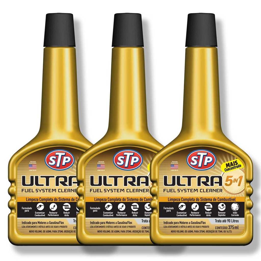 STP Ultra 5 em 1: Limpeza Total do Motor