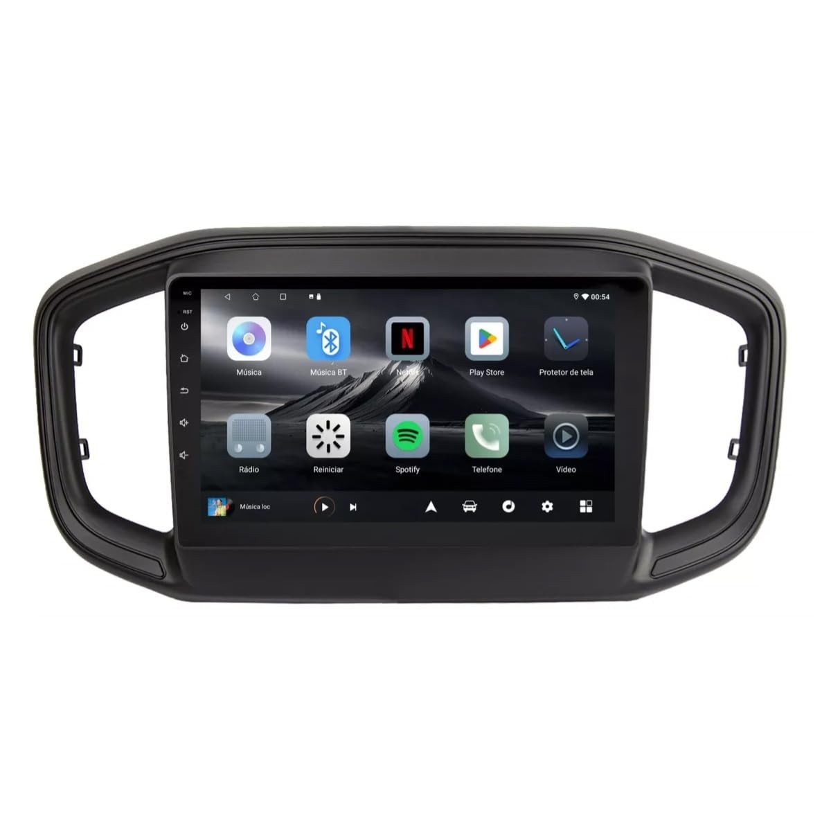Central Multimídia Adak G2 9" QLED para Nova Strada 2021-2023: Android Auto/Carplay Sem Fio + Câmera de Ré