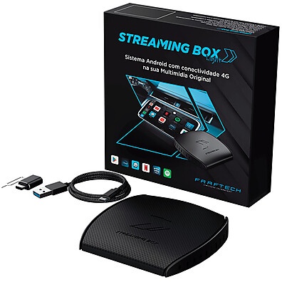 Streaming Box Light Faaftech: Carplay e Android Auto no Seu C3 Aircross