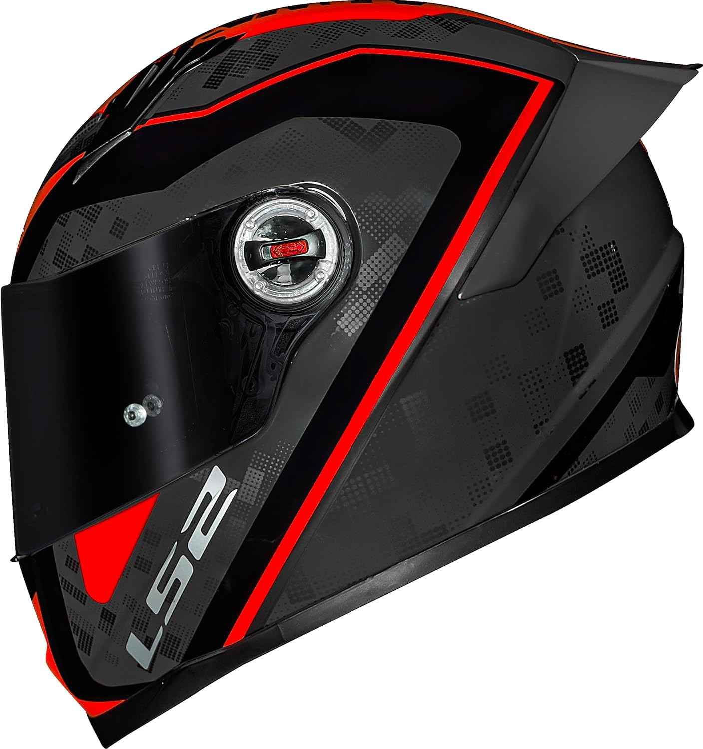 Capacete LS2 FF358 Striker Vermelho: Segurança e Estilo para Sua Moto