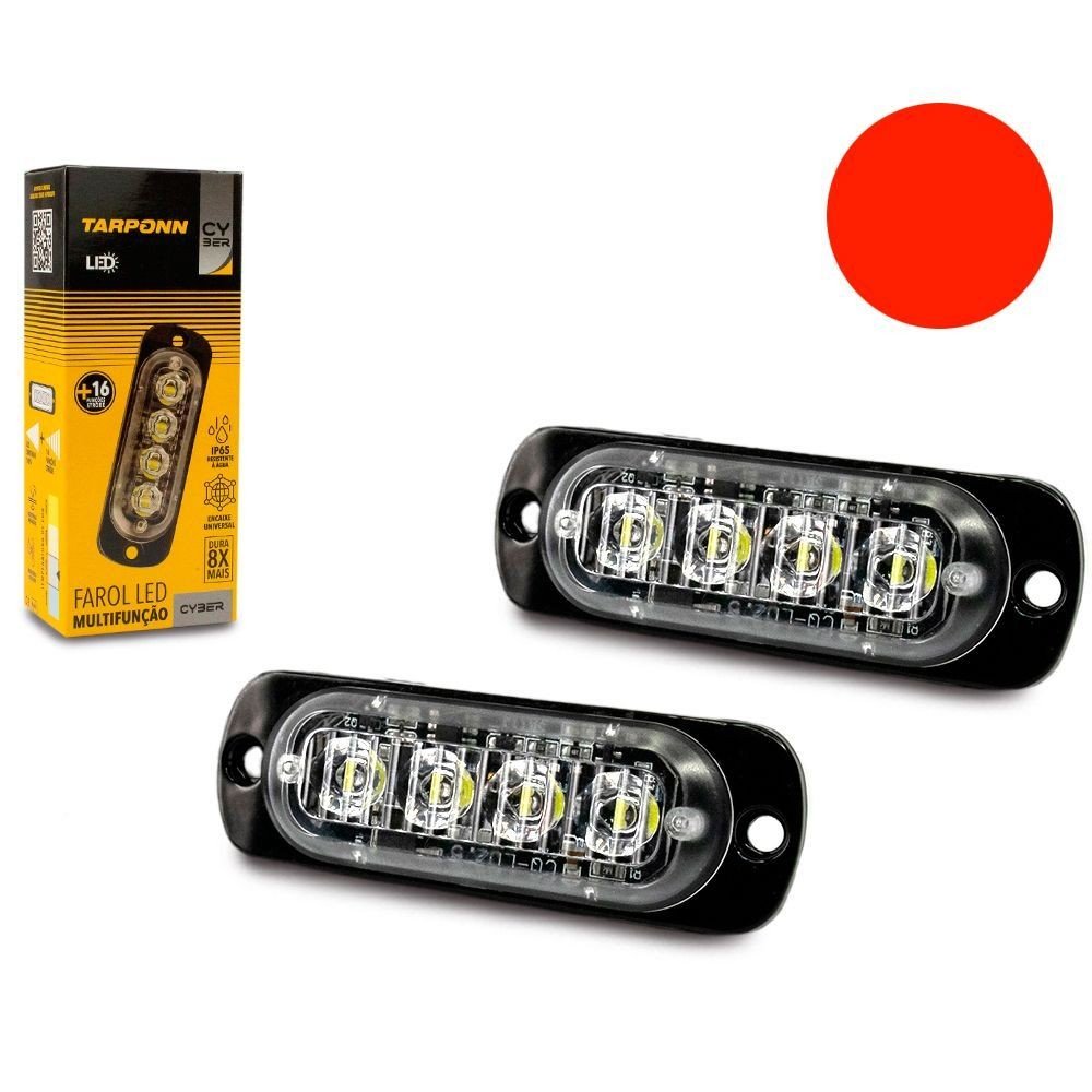 Strobo Cyber Tarponn: Iluminação Multifuncional 12V