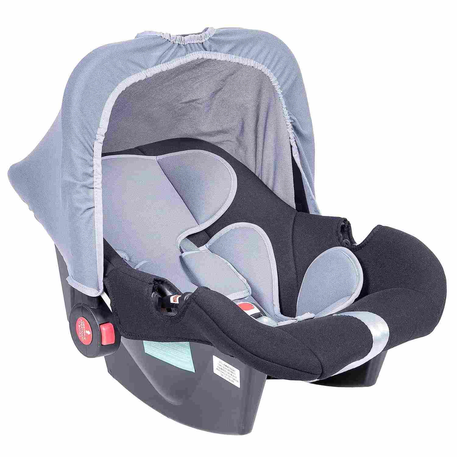 Bebê Conforto Styll Baby Preto e Grafite: Segurança e Conforto para o seu Pequeno até 13kg