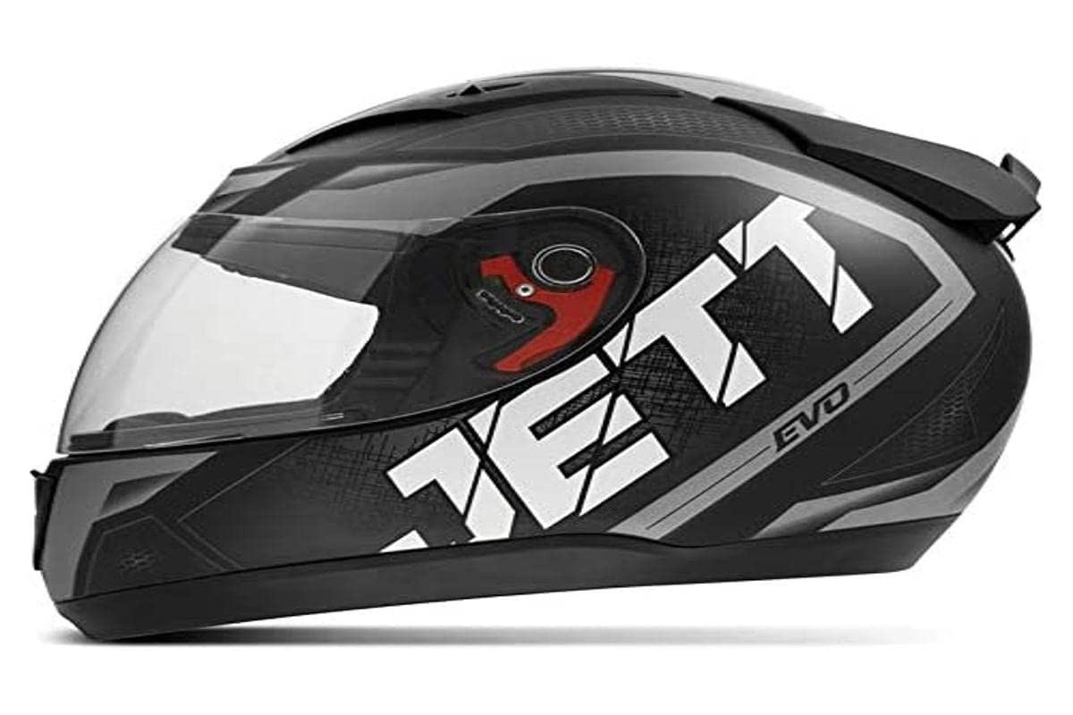 Capacete Fechado Pro Tork Jett Evo Line Fosco Cinza - Segurança e Estilo para Sua Pilotagem