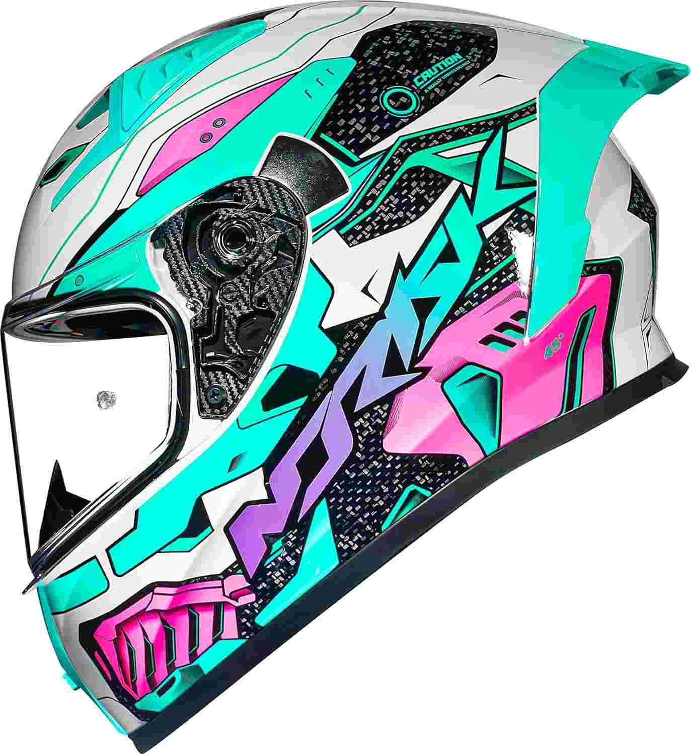 Capacete Feminino Norisk Flow Robot: Estilo e Segurança para Sua Aventura!