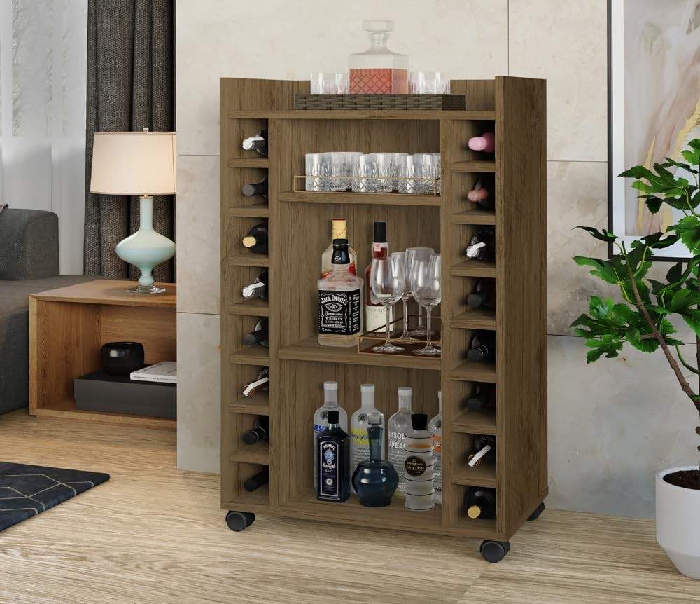 Buffet Adega Bélgica Ferrara - Organize sua Home Bar com Estilo e Funcionalidade