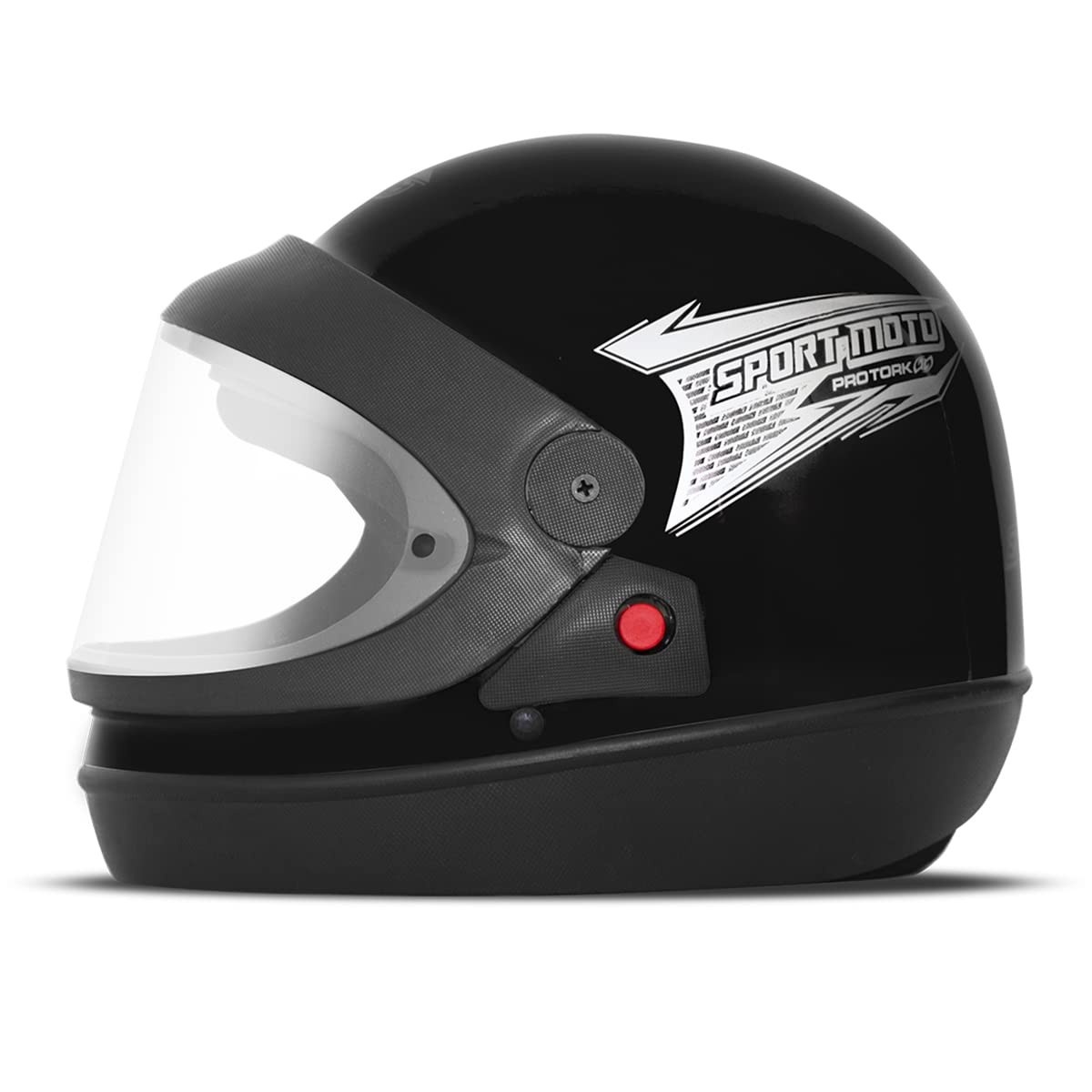Pro Tork Capacete Sport Moto 58 Preto: Segurança e Estilo para Sua Pilotagem