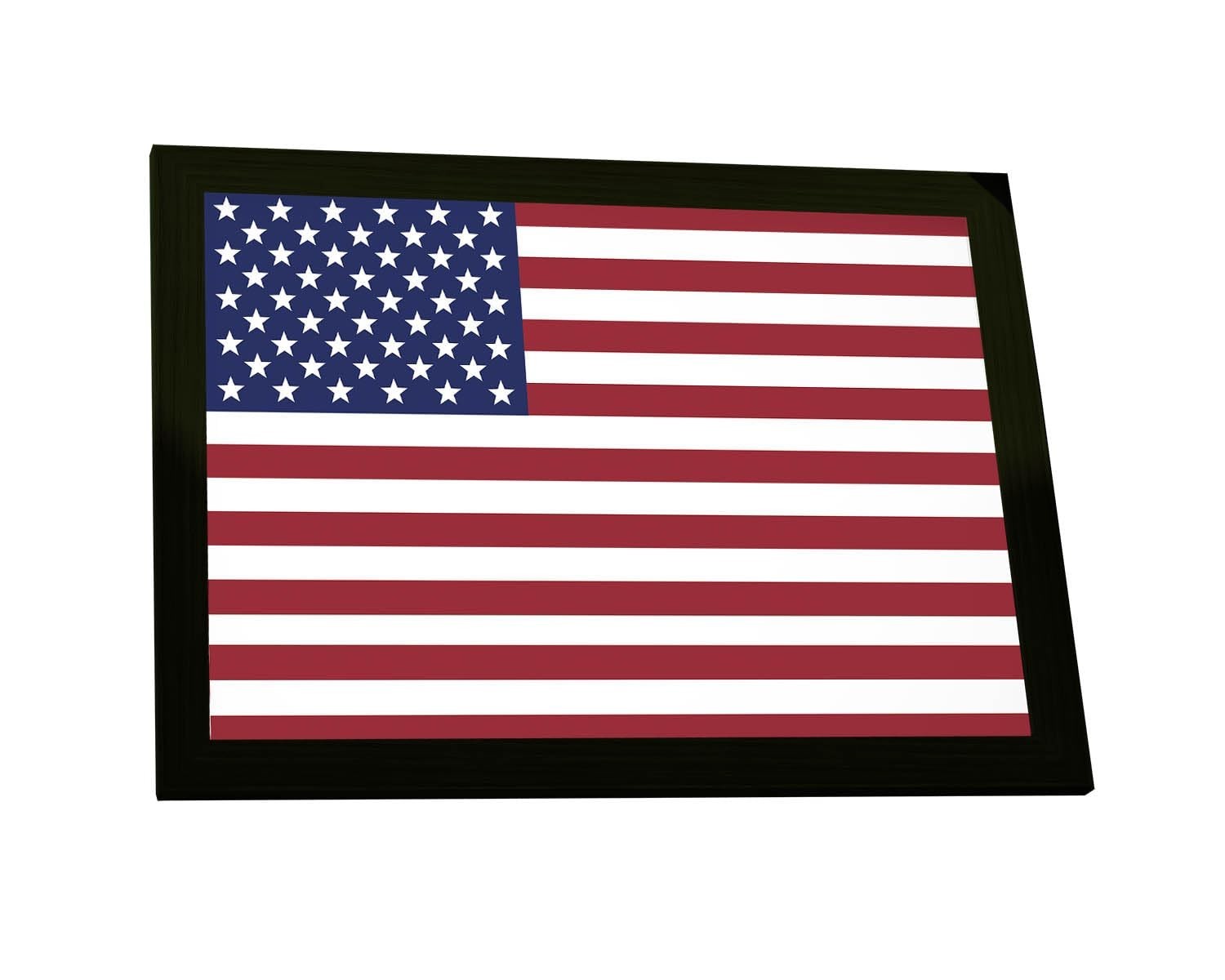 Quadro Decorativo Bandeira EUA - Estilo Americano para sua Casa