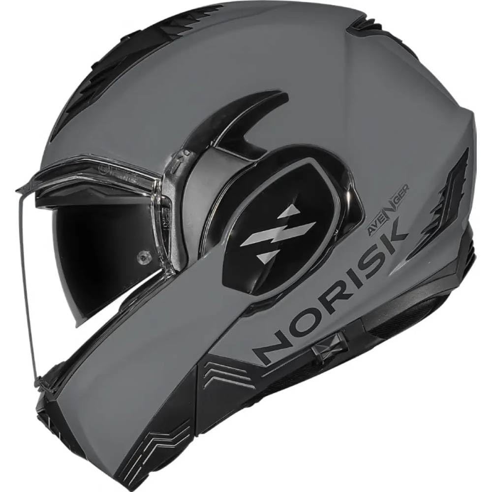 Capacete Norisk Avenger Cinza Nardo: Segurança e Estilo para Sua Pilotagem